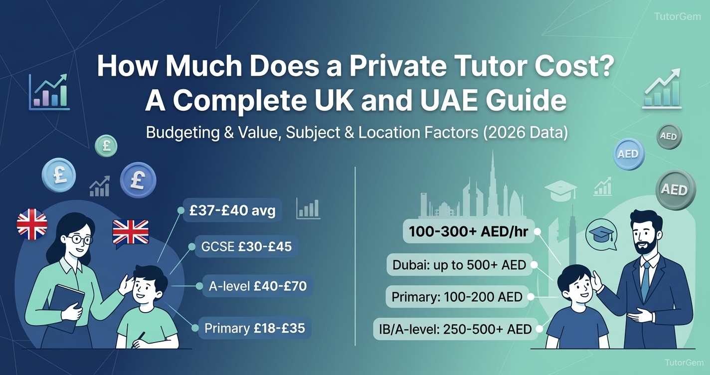 Private Tutor cost in UAE and UK