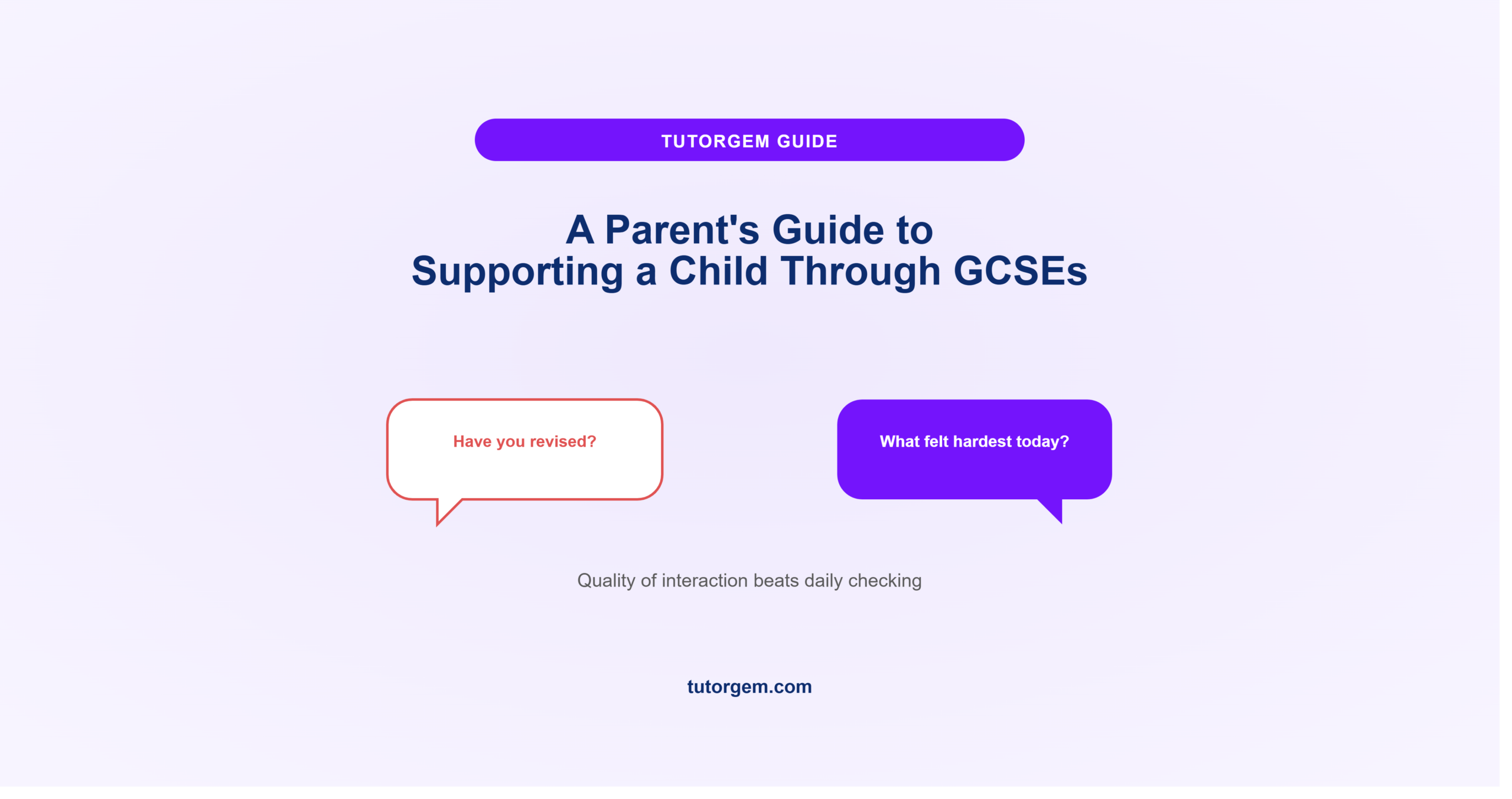 Featured image explaining parent's guide to GCSEs